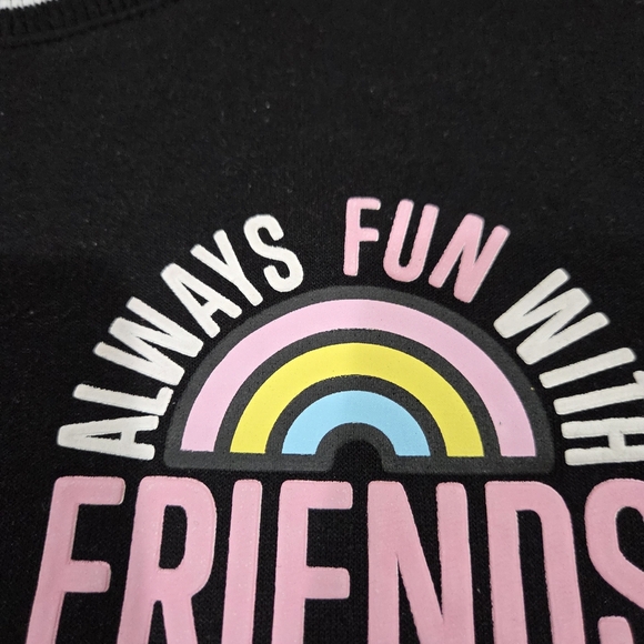 Hello Kitty Sanrio Women's Pullover Sweater Size Xs Black Graphic - Picture 8 of 8